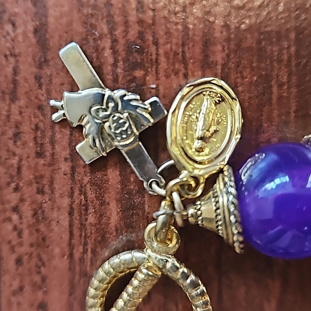 Cloisine rosary style bracelet - Picture 2 of 3